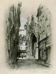 Kathedrale in Lillebonne